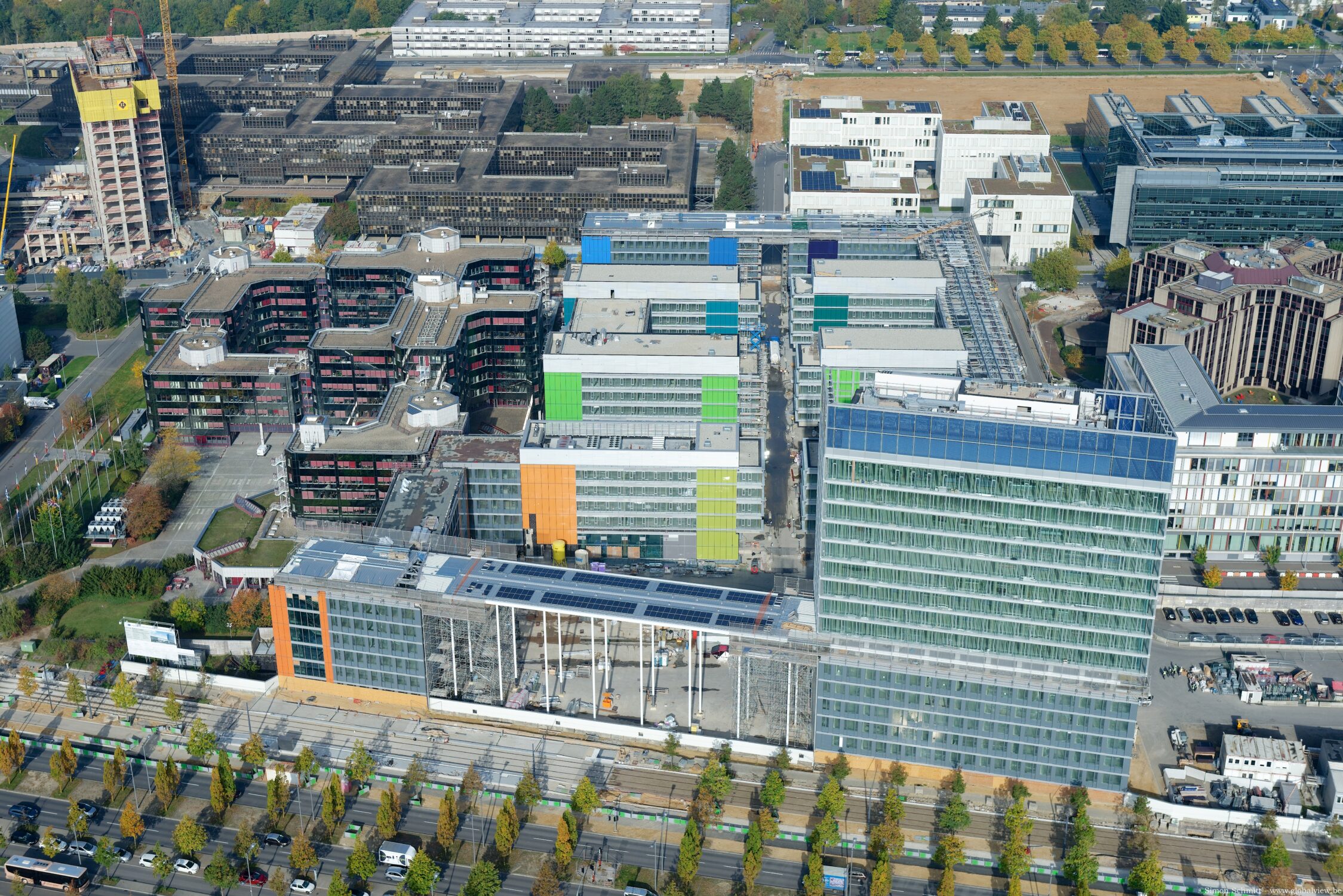 Bâtiment Konrad Adenauer, Kirchberg, Luxembourg