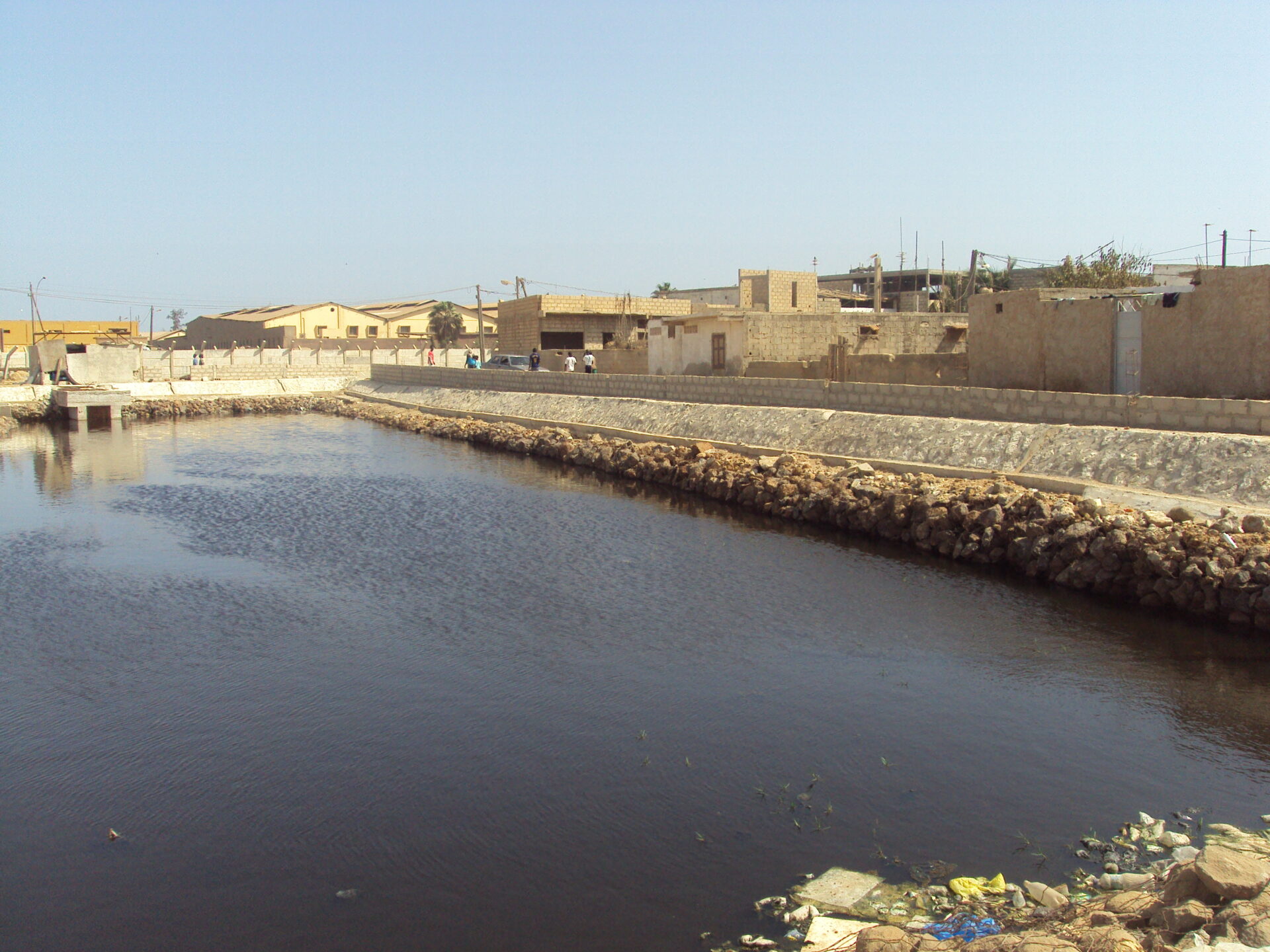 Gestion des eaux pluviales, Dakar, Sénégal