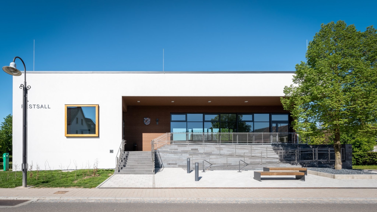 Transformation et construction du Centre Culturel, Flaxweiler, Luxemboug